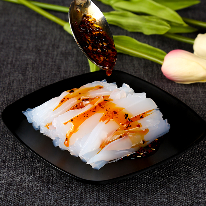 纯绿豆淀粉绿豆粉自制川北白凉粉凉皮原料500g食用四川凉粉贵州