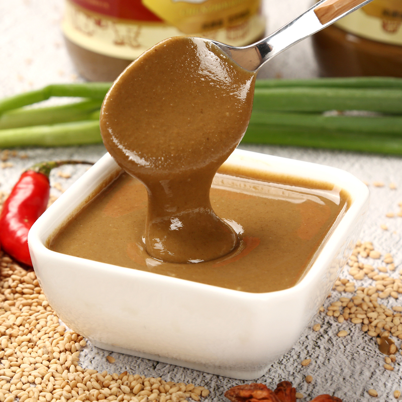 花生酱芝麻酱沙县小吃热干面专用拌面酱家用正宗纯芝麻酱火锅蘸料