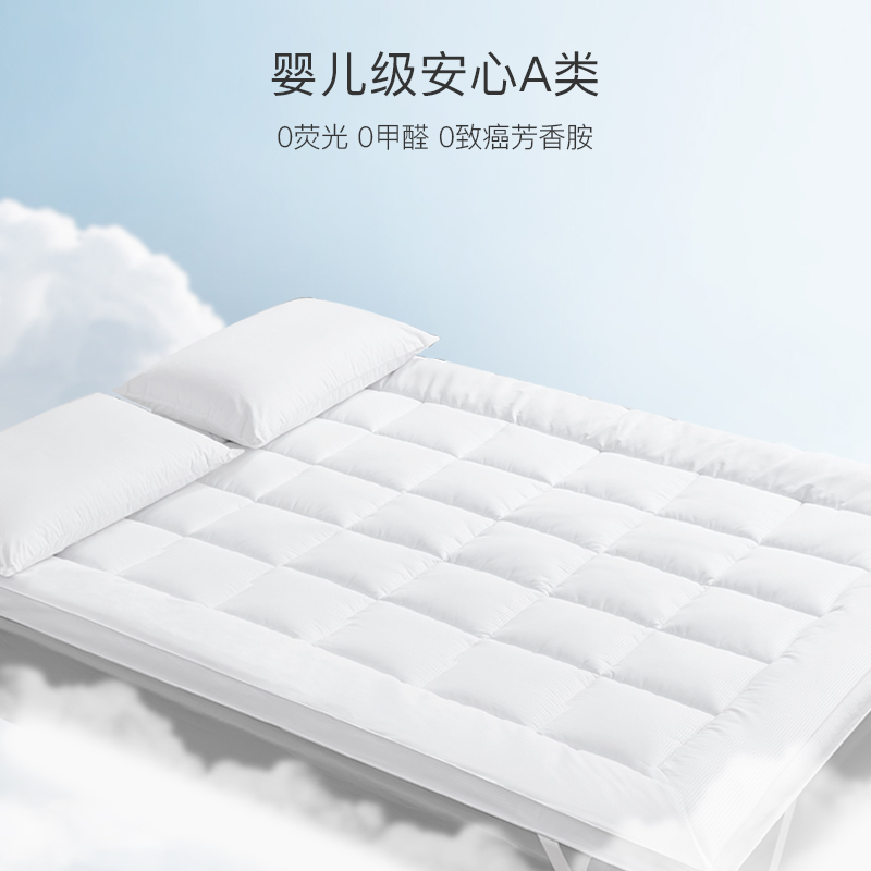 酒店床垫软垫加厚褥子垫被单人双人家用保护垫子学生宿舍防滑床褥